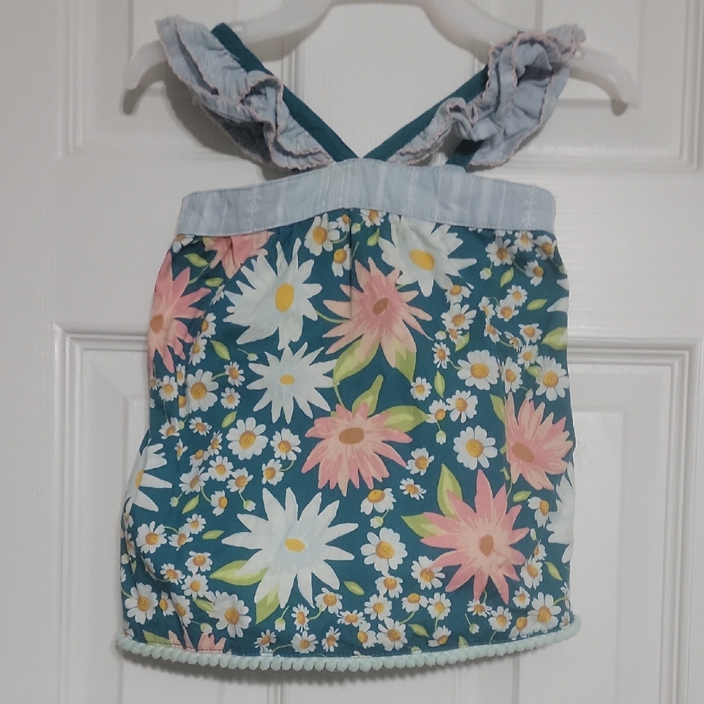 Matilda Jane Floral Camisole with Ruffle Straps